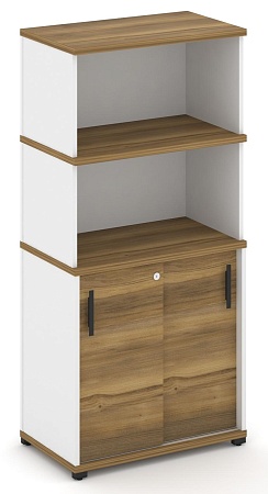 Шкаф-купе опорный/приставной с надставкой высокой CN.SOPK-003 B/W