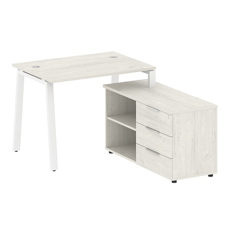 Рабочая станция на А-образном м/к с опорной тумбой правая БА.РС-СТС-2.1 Пр