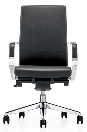 Кресло офисное Сиена LB B 1811 black leather