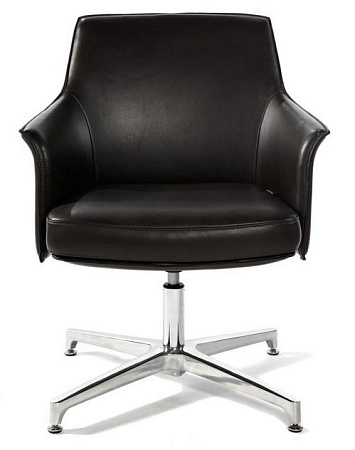 Конференц кресло Бордо CF C1918 CF black leather
