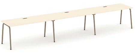 Рабочая станция на 3 места с лючком ES.RS-3.4-LK