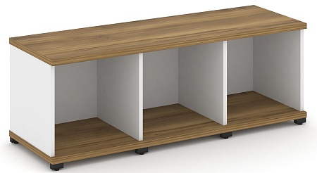 Стеллаж три узкие секции, 1 ниша CN.STU-130