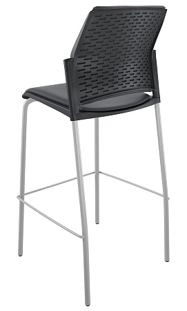 REWIND барный, каркас Серый, Пластик Черный ЦБ-00014061