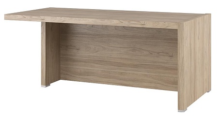 Стол письменный с асимметричными опорами, левый SOL297106