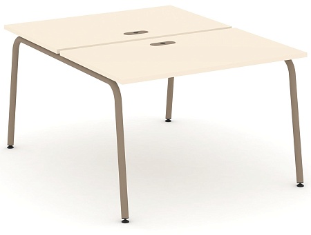 Рабочая станция на 2 места с лючком ES.D.RS-2.2-LK