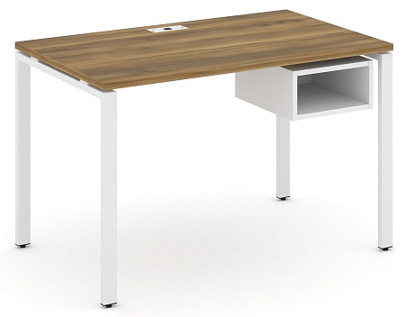 Стол рабочий с подвеснй тумбой с одной открытой нишей CN.SP-102