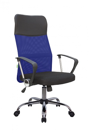 Офисное кресло Smart (подголовник - экокожа) Riva Chair 8074