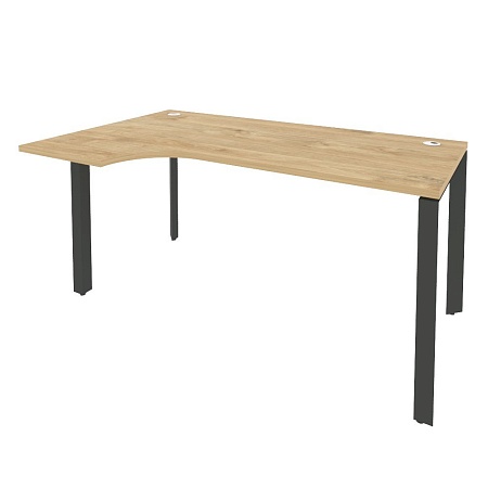 Стол эргономичный левый на П-образном м/к O.MP-SA-1L
