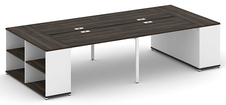 Рабочая станция с опорными стеллажами CN.DRS-246