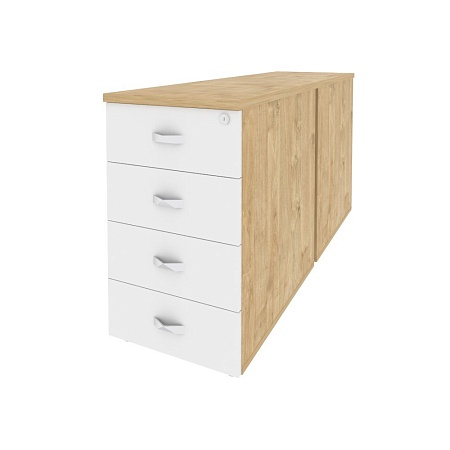 Тумба двойная приставная / опорная O.TPO-2.7