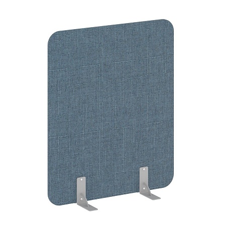 Перегородки на металлических опорах на фетровых по...