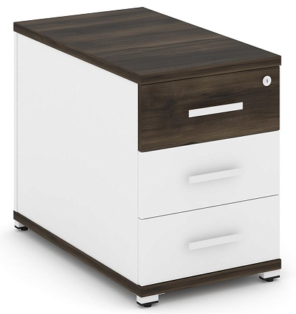 Тумба опорная/приставная 3 ящика. CN.TGO-001 B/W