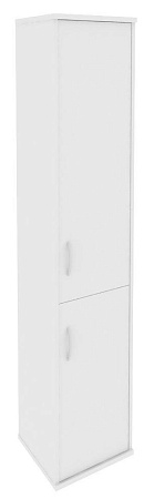 Шкаф высокий узкий правый (1 низкая дверь ЛДСП, 1 средняя дверь ЛДСП) А.СУ-1.3 (R)