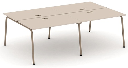 Рабочая станция на 4 места с лючком ES.D.RS-4.2-LK