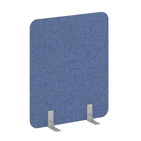 Перегородки на металлических опорах на фетровых по...