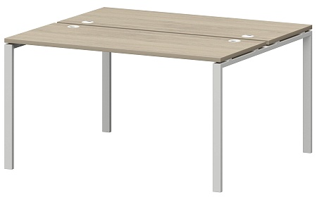 Бенч двойной на металлокаркасе СМС2-П-12К.120.Пр25