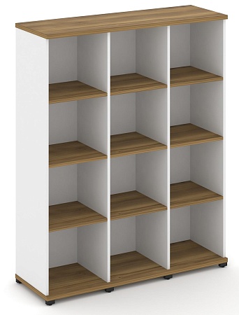 Стеллаж три узкие секции, 4 ниши CN.STU-430