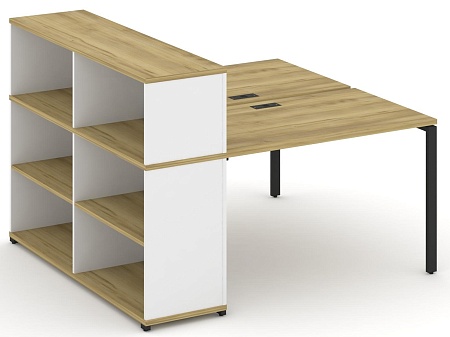 Рабочая станция с опорным стеллажом с надставкой низкой CN.DRS-210