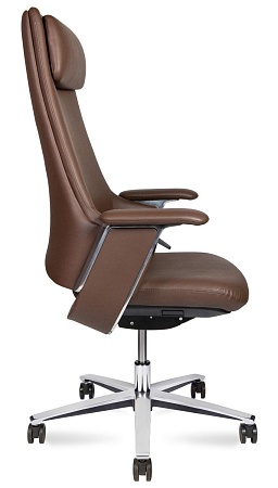 Кресло офисное York-1 CH-336A brown leather