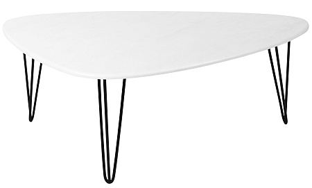 Журнальный столик Престон (Белый бетон)