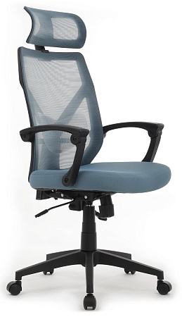Офисное кресло (Чёрный пластик) OLIVER W-203 AC