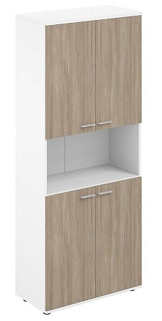 Шкаф высокий с нишей, 4-х дв, з.ст HDF SG.841