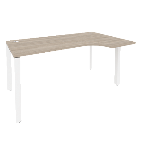 Стол эргономичный правый на П-образном м/к O.MP-SA-1R