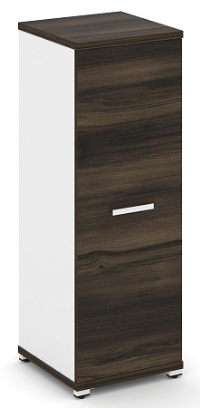 Шкаф одна узкая секция, 3 ниши (фасад ЛДСП, 3 ниши) CN.STU-316 B/W