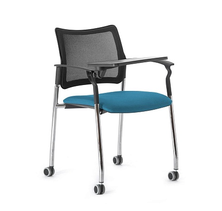 Кресло стол, колеса Pinko Mesh cast SLW 58 Arms+WT