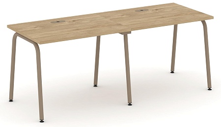 Рабочая станция на 2 места с лючком ES.RS-2.1-LK