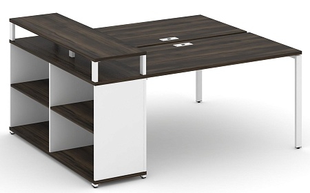 Рабочая станция с опорным стеллажом с верхним горизонтом CN.DRS-207