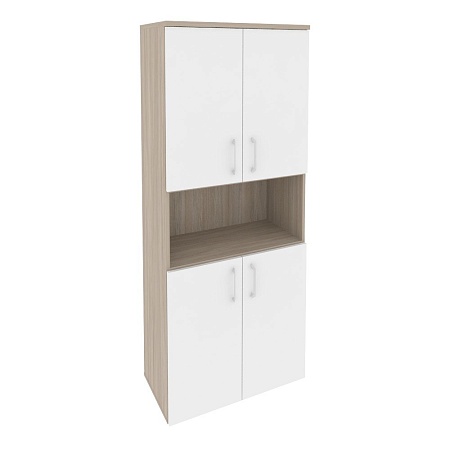 Шкаф высокий широкий (4 низких фасада ЛДСП) O.ST-1.5