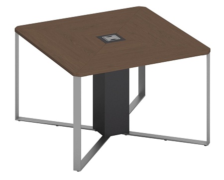 Стол для переговоров 1-секционный опоры металлик ВЛ 101 ДТ АТ АТ ХР