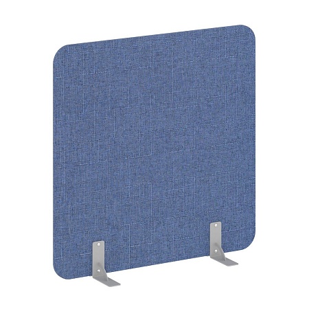 Перегородки на металлических опорах на фетровых по...