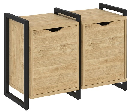 Тумба на регулируемых опорах наборная. Вариант №2 VR.L-TN-2.O