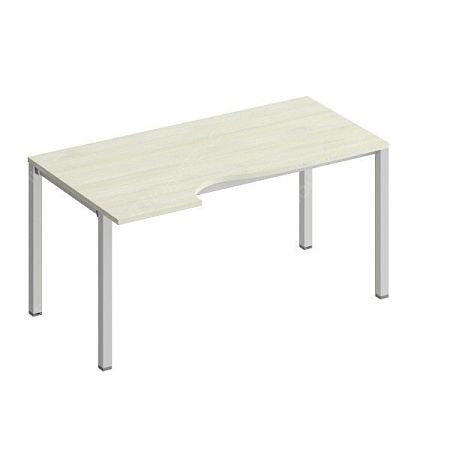 Стол эргономичный левый на металлокаркасе КФ К.1139