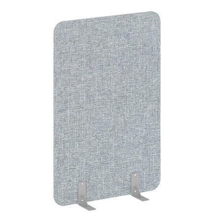 Перегородки на металлических опорах на фетровых по...