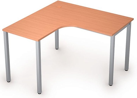 Стол на металлических опорах без экрана 2М.128L