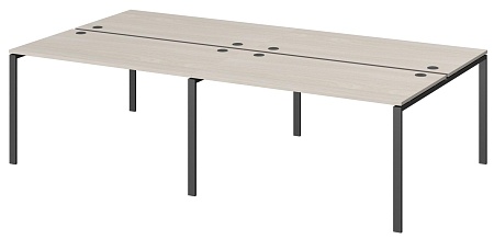 Бенч двойной на 4 рабочих места АМБ-003.60-4