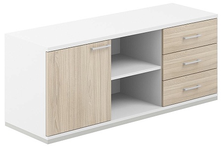 Тумба сервисная 1238 AG.292.WH.WH.WH
