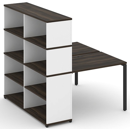 Рабочая станция с опорным стеллажом с надставкой высокой CN.DRS-213