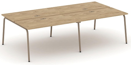 Рабочая станция на 4 места с лючком ES.D.RS-4.3-LK