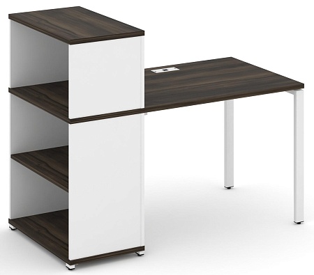 Стол рабочий с опорным стеллажом с надставкой низкой CN.SP-209