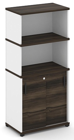 Шкаф-купе опорный/приставной с надставкой высокой CN.SOPK-003 B/W