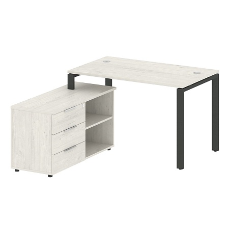 Рабочая станция с опорной тумбой левая БП.РС-СТС -2.2 Л