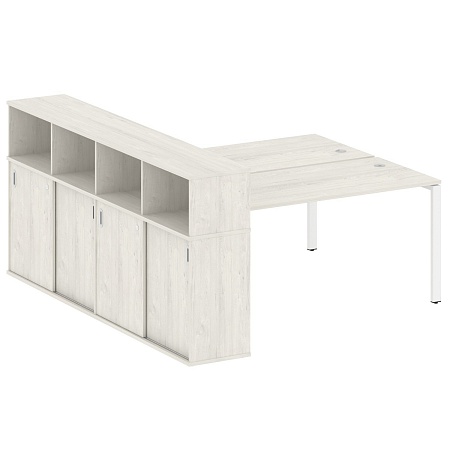 Рабочая станция с опорным шкафом-купе БП.РС-СШК -4.4