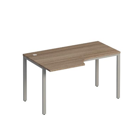 Стол эргономичный левый на металлокаркасе МП2 К 195