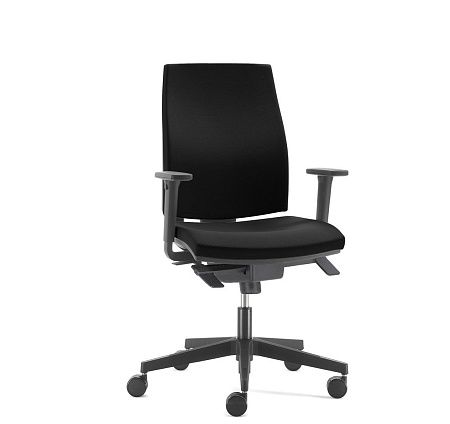 Кресло перм, 3D, черн JOB 215 3D black MH YI386