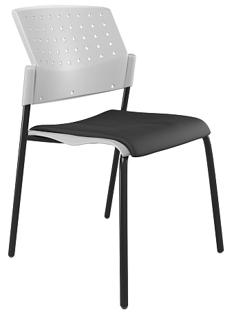 MOVIE Стул, каркас Черный, Пластик Серый ЦБ-00011145