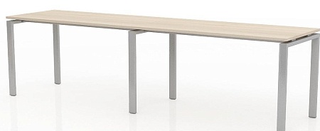 Линейная бенч-система на 2 рабочих места с пропусками для кабеля ТН312ТР-2х1+ТН312К-22_ПР